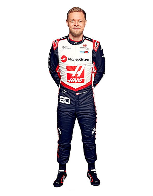 2024 Kevin Magnussen Haas F1 Race Suit REPLICA by Dash Racegear - product view 3