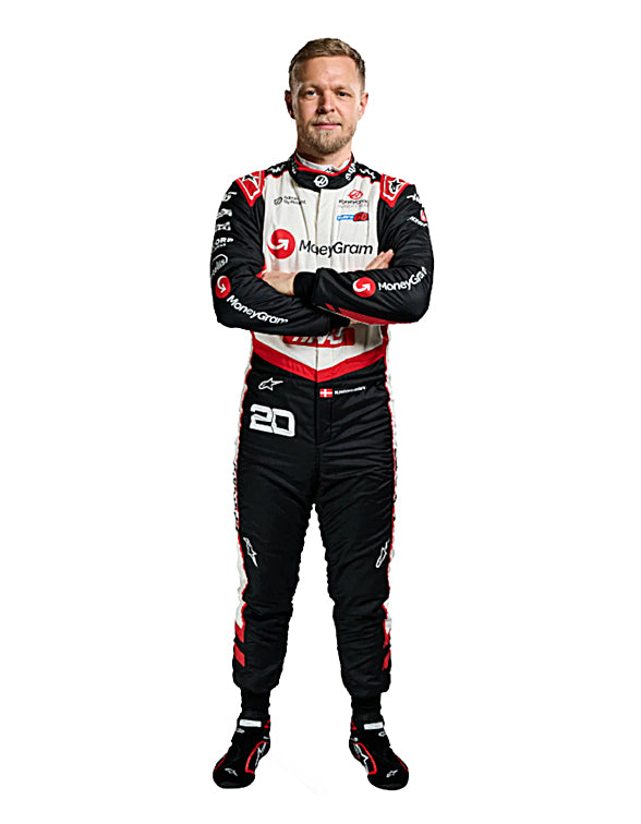 2024 Kevin Magnussen Haas F1 Race Suit REPLICA by Dash Racegear - product view 4