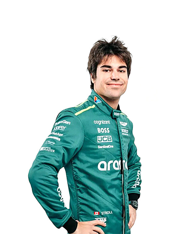 2024 Lance Stroll Aston Martin F1 Race Suit REPLICA by Dash Racegear - product view 2