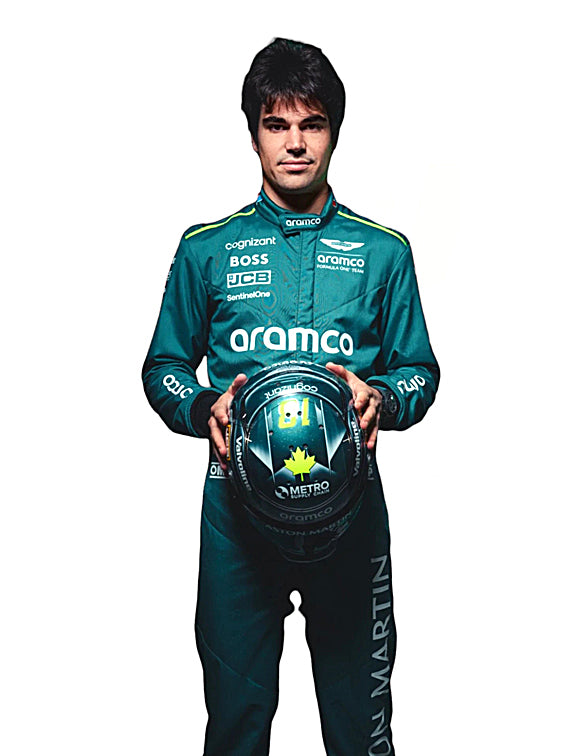2024 Lance Stroll Aston Martin F1 Race Suit REPLICA by Dash Racegear - product view 5