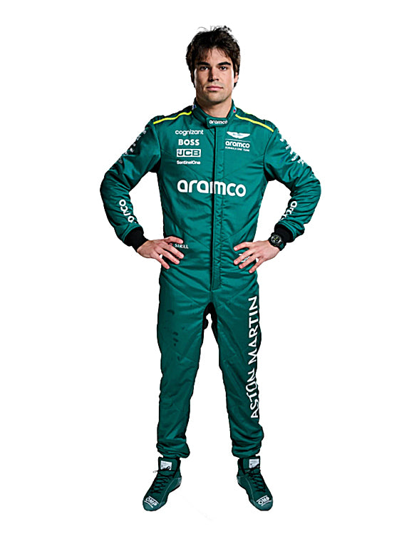 2024 Lance Stroll Aston Martin F1 Race Suit REPLICA by Dash Racegear - product view 6