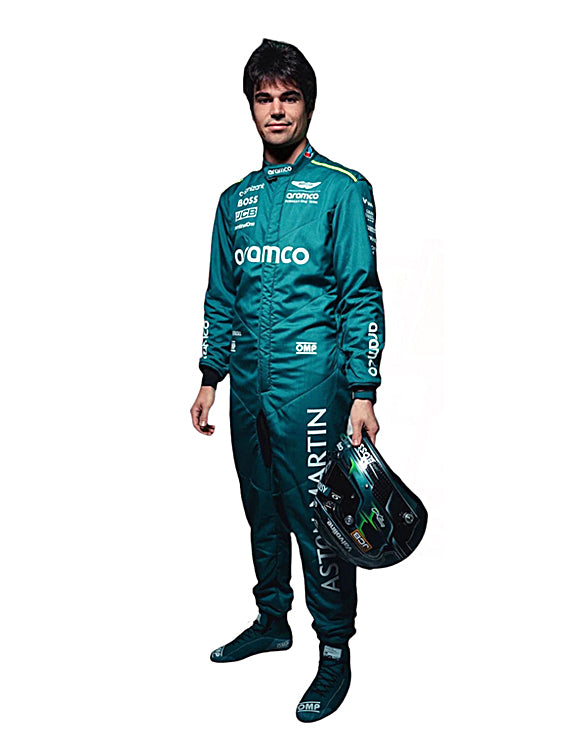 2024 Lance Stroll Aston Martin F1 Race Suit REPLICA by Dash Racegear - product view 7