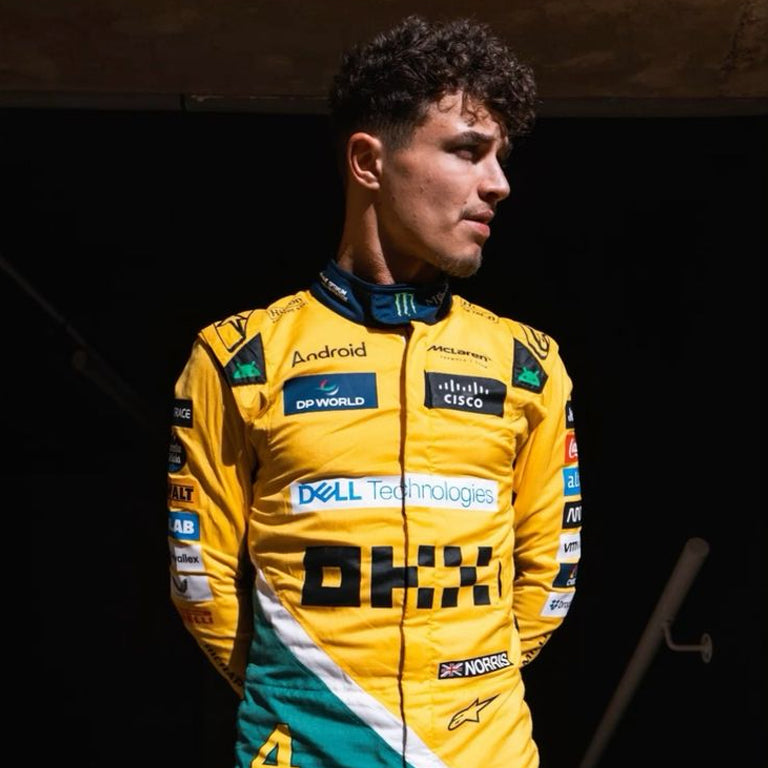 2024 Lando Norris McLaren Monaco GP F1 Replica Racing Suit by Dash Racegear - product view 1