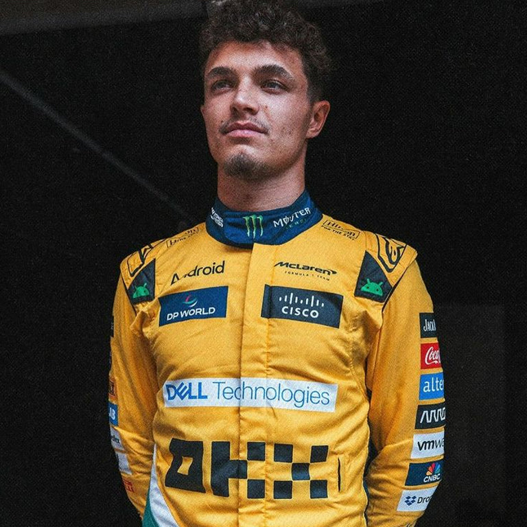2024 Lando Norris McLaren Monaco GP F1 Replica Racing Suit by Dash Racegear - product view 2