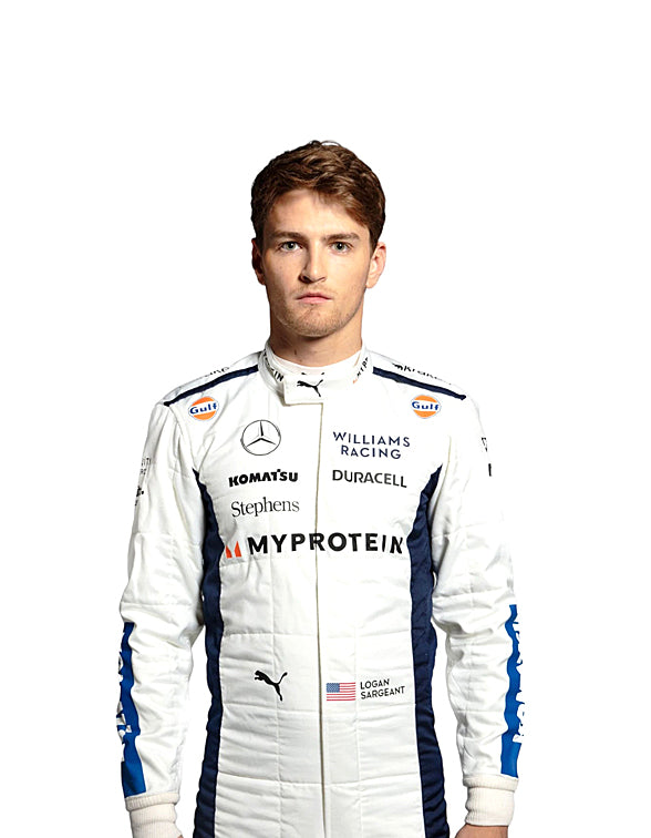 2024 Logan Sargeant Williams F1 Race Suit REPLICA by Dash Racegear - product view 1