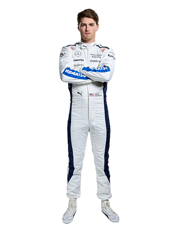 2024 Logan Sargeant Williams F1 Race Suit REPLICA by Dash Racegear - product view 3