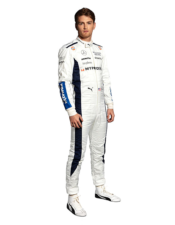 2024 Logan Sargeant Williams F1 Race Suit REPLICA by Dash Racegear - product view 4