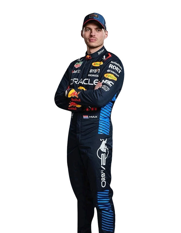 2024 Max Verstappen Red Bull Honda F1 Suit Replica by Dash Racegear - product view 4