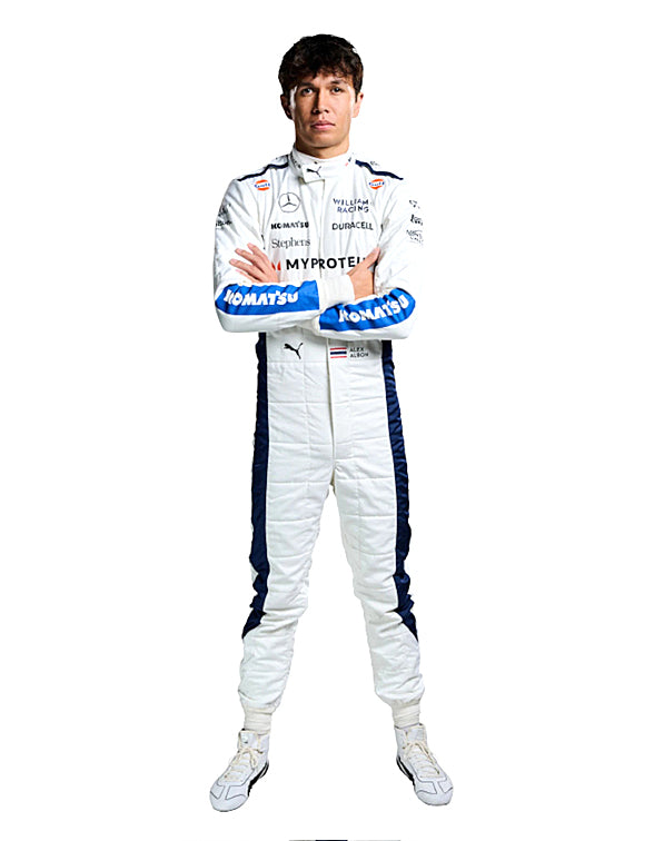 2024 New Alexander Albon Williams F1 Race Suit REPLICA by Dash Racegear - product view 3