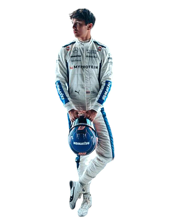 2024 New Alexander Albon Williams F1 Race Suit REPLICA by Dash Racegear - product view 4