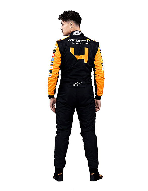 2024 New McLaren Lando Norris F1 Team Race Suit REPLICA by Dash Racegear - product view 4