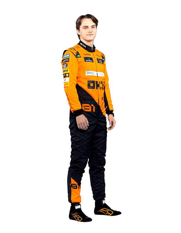 2024 New McLaren Oscar Piastri F1 Team Race Suit REPLICA by Dash Racegear - product view 3