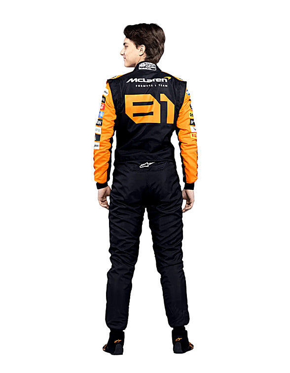 2024 New McLaren Oscar Piastri F1 Team Race Suit REPLICA by Dash Racegear - product view 4