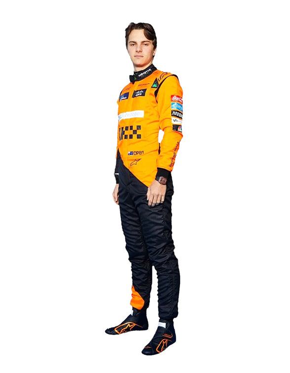 2024 New McLaren Oscar Piastri F1 Team Race Suit REPLICA by Dash Racegear - product view 5