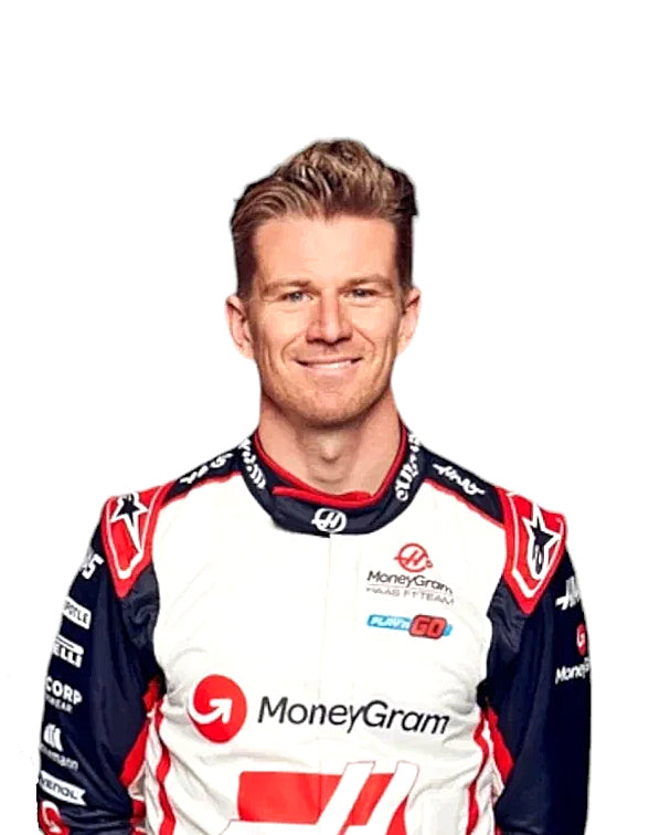 2024 Nico Hulkenberg Haas F1 Race Suit REPLICA by Dash Racegear - product view 1
