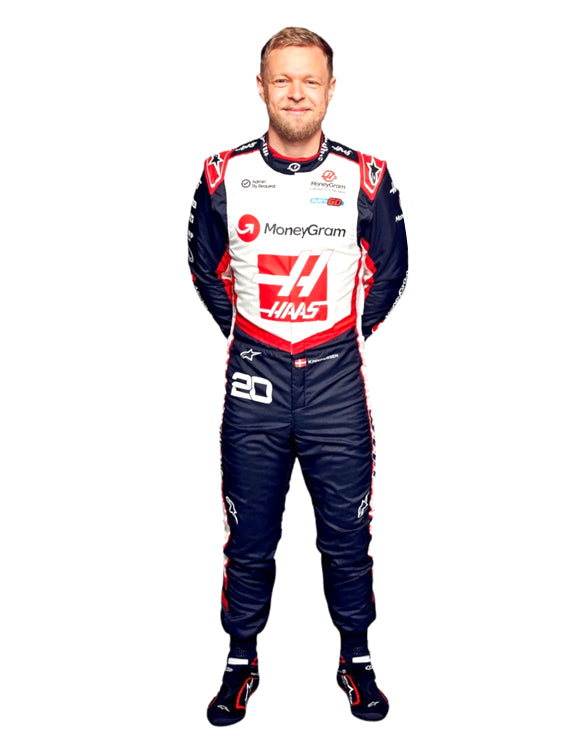 2024 Nico Hulkenberg Haas F1 Race Suit REPLICA by Dash Racegear - product view 4
