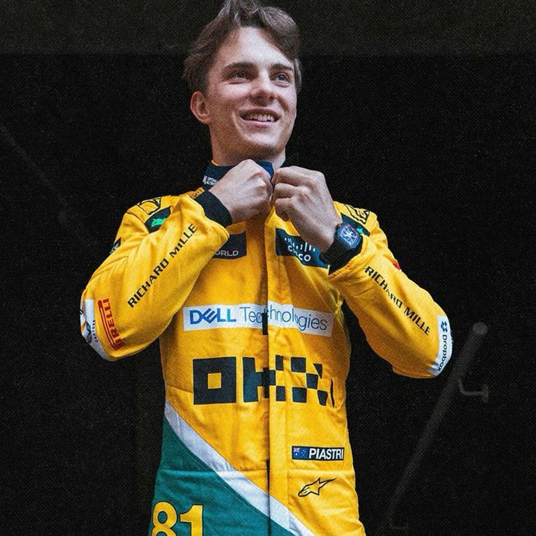 2024 Oscar Piastri Monaco GP Mclaren F1 Replica Racing Suit by Dash Racegear - product view 2