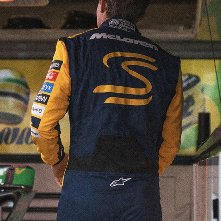 2024 Oscar Piastri Monaco GP Mclaren F1 Replica Racing Suit by Dash Racegear - product view 3