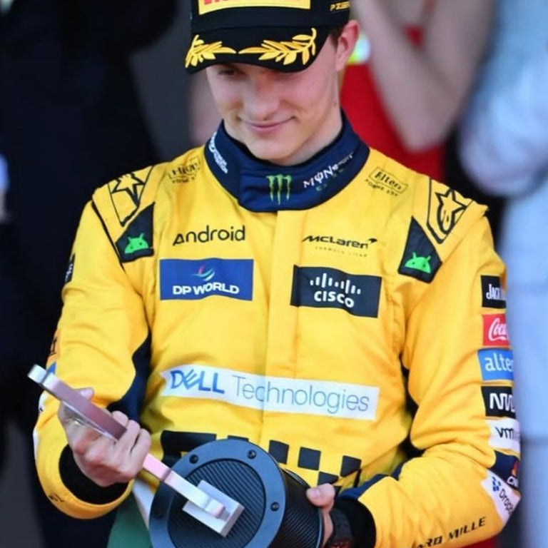 2024 Oscar Piastri Monaco GP Mclaren F1 Replica Racing Suit by Dash Racegear - product view 4