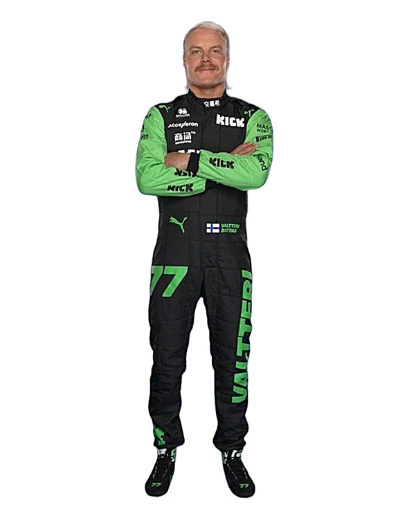 2024 Valtteri Bottas Kick Sauber F1 Team Stake Race Suit REPLICA by Dash Racegear - product view 2