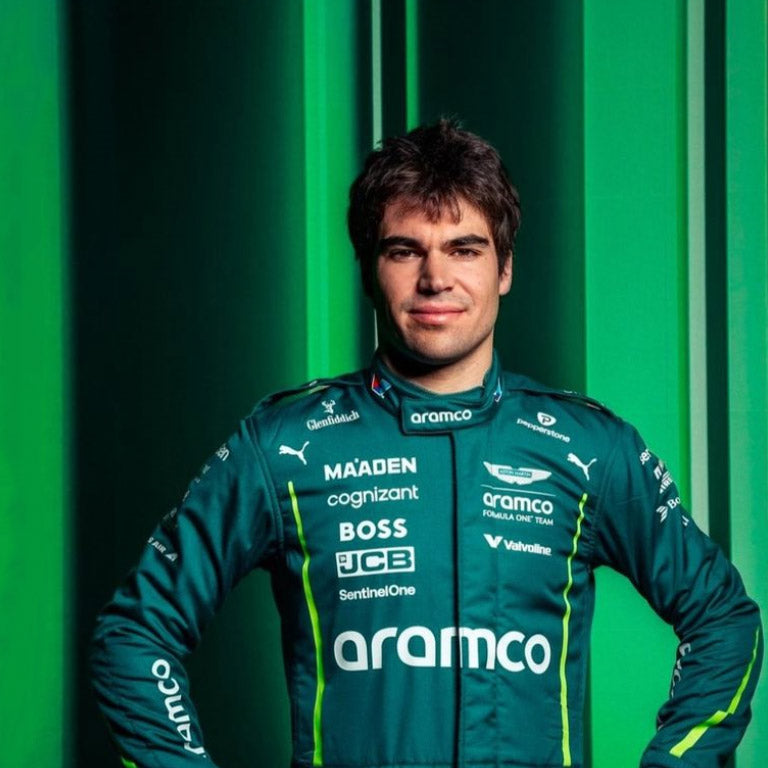 2025 ASTON MARTIN LANCE STROLL F1 Race Suit REPLICA by Dash Racegear - product view 1