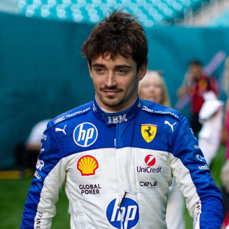 2025 FERRARI CHARLES LECLERC MIAMI GP Replica Suit by Dash Racegear - product view 1