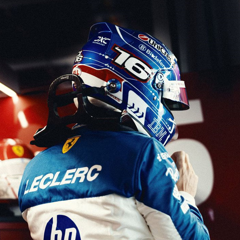 2025 FERRARI CHARLES LECLERC MIAMI GP Replica Suit by Dash Racegear - product view 3
