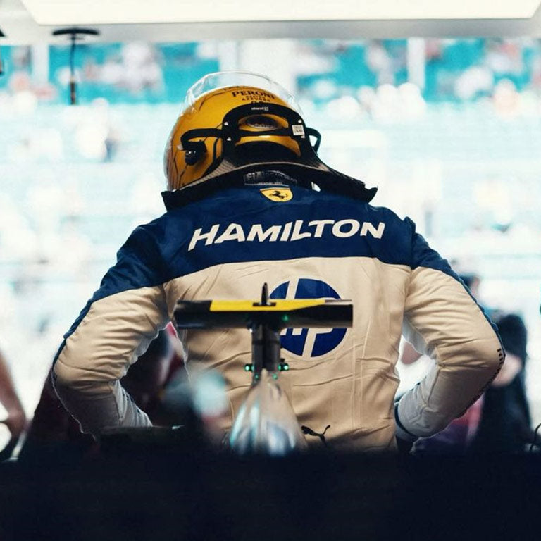 2025 Ferrari Racesuit Lewis Hamilton MIAMI GP by Dash Racegear - product view 2