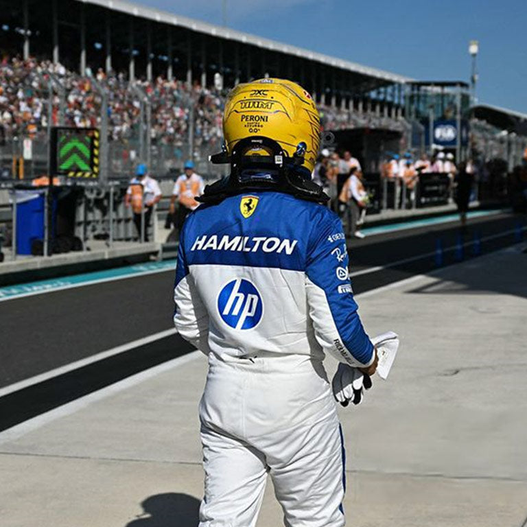 2025 Ferrari Racesuit Lewis Hamilton MIAMI GP by Dash Racegear - product view 4