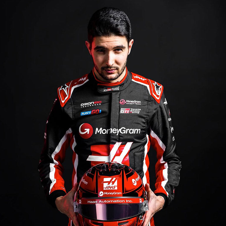 2025 HAAS ESTEBAN OCON F1 RACE SUIT REPLICA by Dash Racegear - product view 1