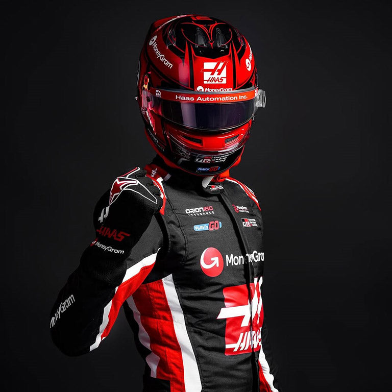 2025 HAAS ESTEBAN OCON F1 RACE SUIT REPLICA by Dash Racegear - product view 2