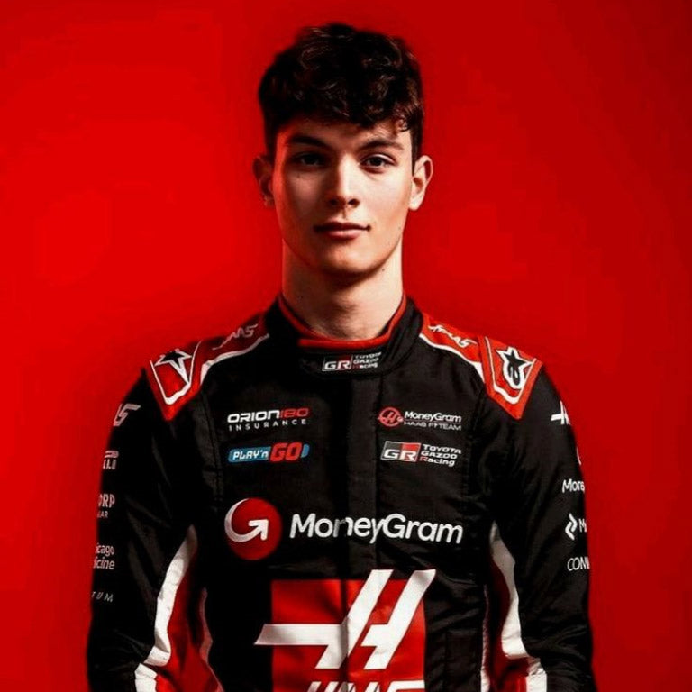 2025 HAAS OLIVER BEARMAN F1 RACE SUIT REPLICA by Dash Racegear - product view 1