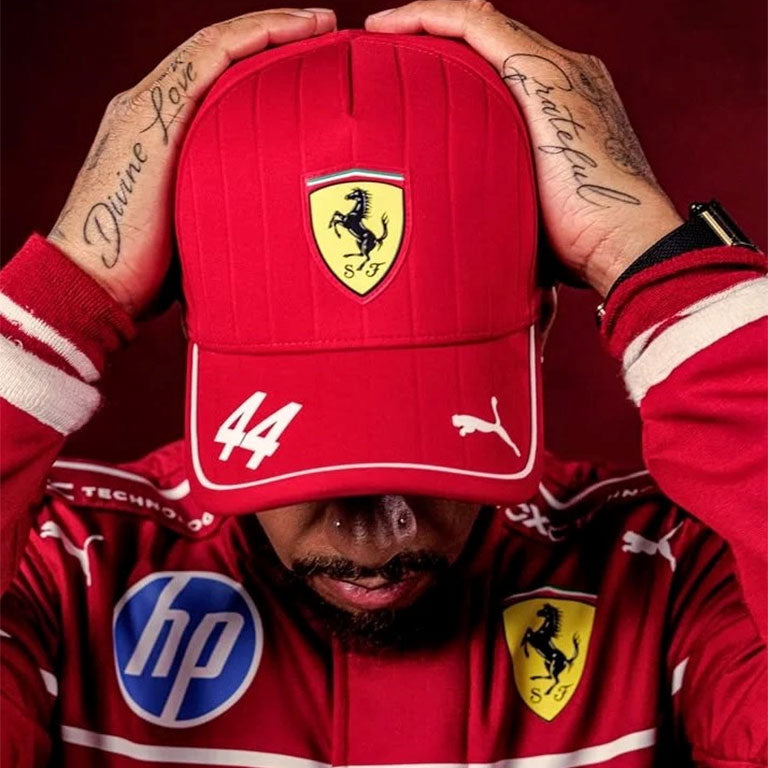 2025 Lewis Hamilton Ferrari F1 Replica Race Suit by Dash Racegear - product view 2