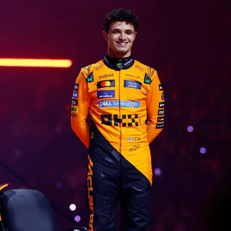 2025 MCLAREN LANDO NORRIS RACE SUIT by Dash Racegear - product view 1