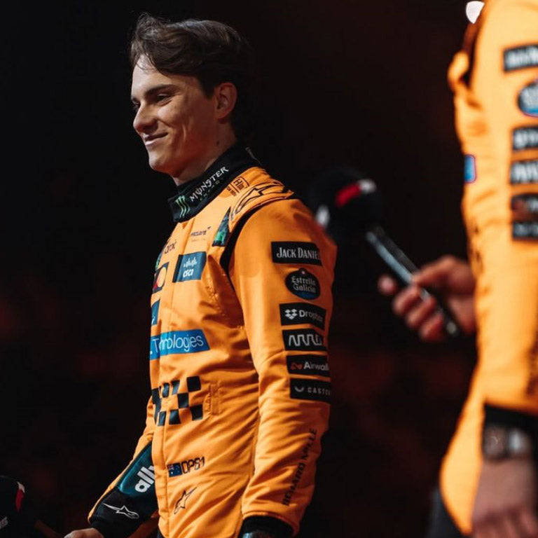 2025 MCLAREN OSCAR PIASTRI RACE SUIT F1 RACE SUIT REPLICA by Dash Racegear - product view 2