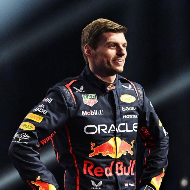2025 RED BULL MAX VERSTAPPEN F1 RACE SUIT REPLICA by Dash Racegear - product view 1