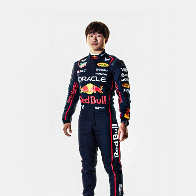 2025 RED BULL YUKI TSUNODA F1 RACE SUIT REPLICA by Dash Racegear - product view 3
