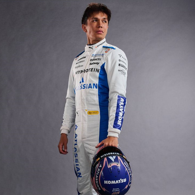 2025 WILLIAMS ALEXANDER ALBON F1 Race Suit REPLICA by Dash Racegear - product view 2