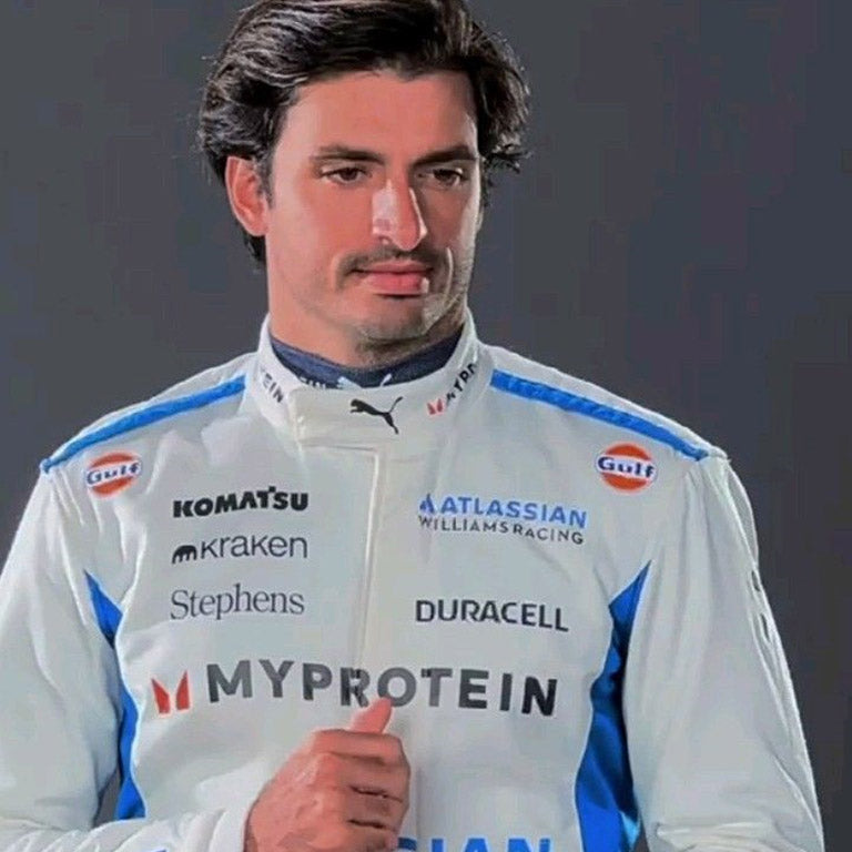 2025 WILLIAMS CARLOS SAINZ F1 Race Suit REPLICA by Dash Racegear - product view 1