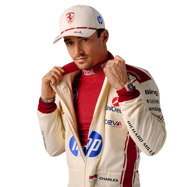 F1 Jacket Ferrari Race Suit Charles Leclerc 2026 Monaco GP Edition by Dash Racegear - product view 1