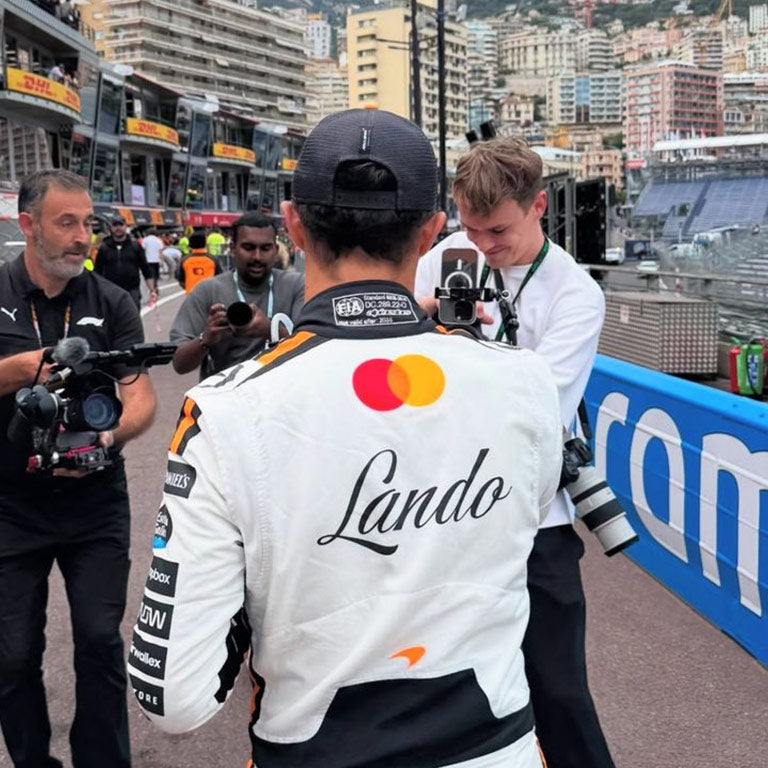 MCLAREN 2025 LANDO NORRIS 2025 MONACO GP RACE SUIT by Dash Racegear - product view 4