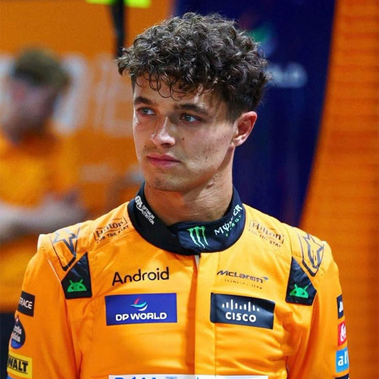 MCLAREN LANDO NORRIS 2024 SINGAPORE GP RACE SUIT by Dash Racegear - product view 1