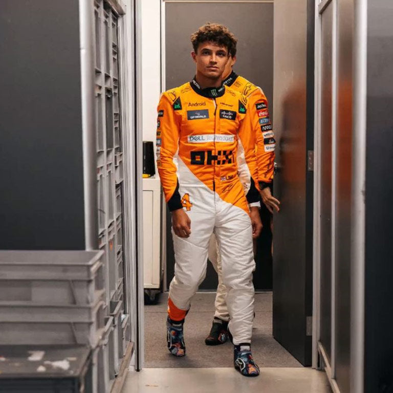 MCLAREN LANDO NORRIS 2024 SINGAPORE GP RACE SUIT by Dash Racegear - product view 2