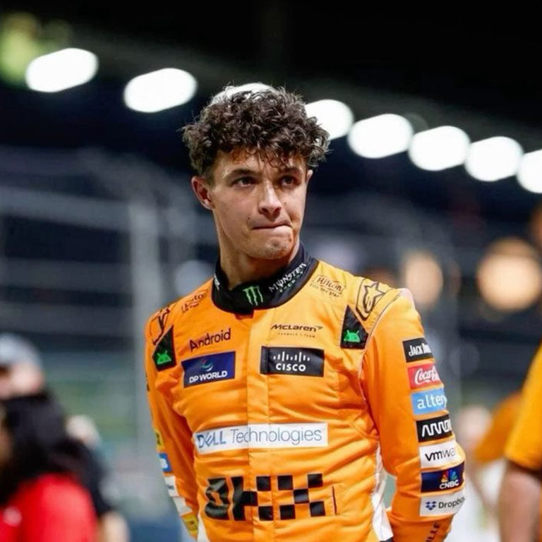 MCLAREN LANDO NORRIS 2024 SINGAPORE GP RACE SUIT by Dash Racegear - product view 3