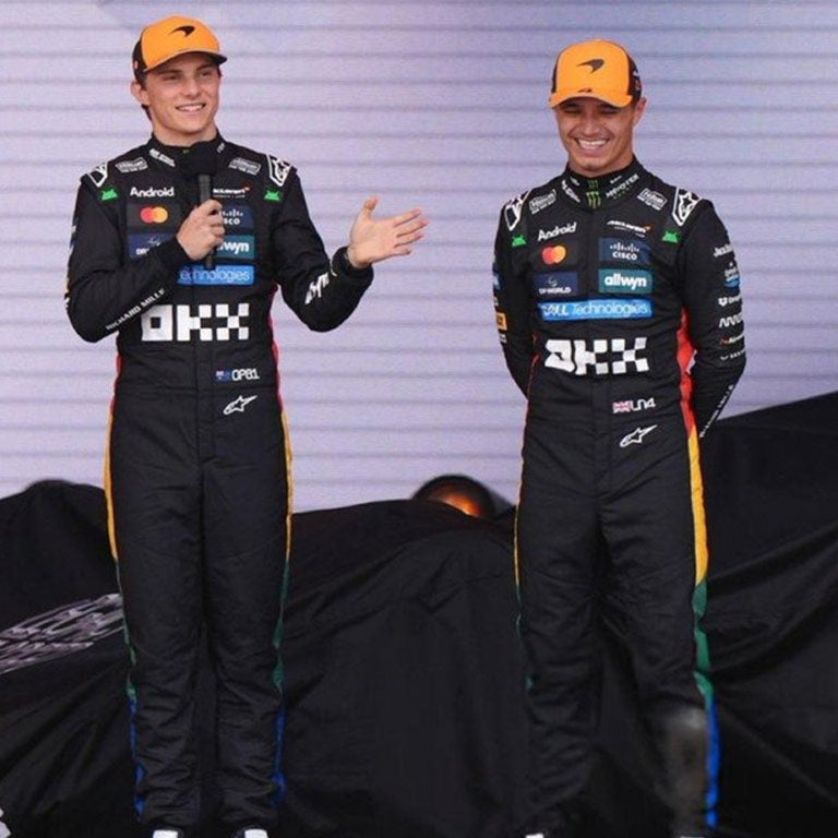 MCLAREN LANDO NORRIS 2025 BRITISH GP RACE SUIT by Dash Racegear - product view 5