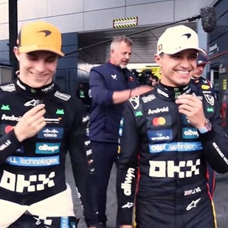 MCLAREN LANDO NORRIS 2025 BRITISH GP RACE SUIT by Dash Racegear - product view 6