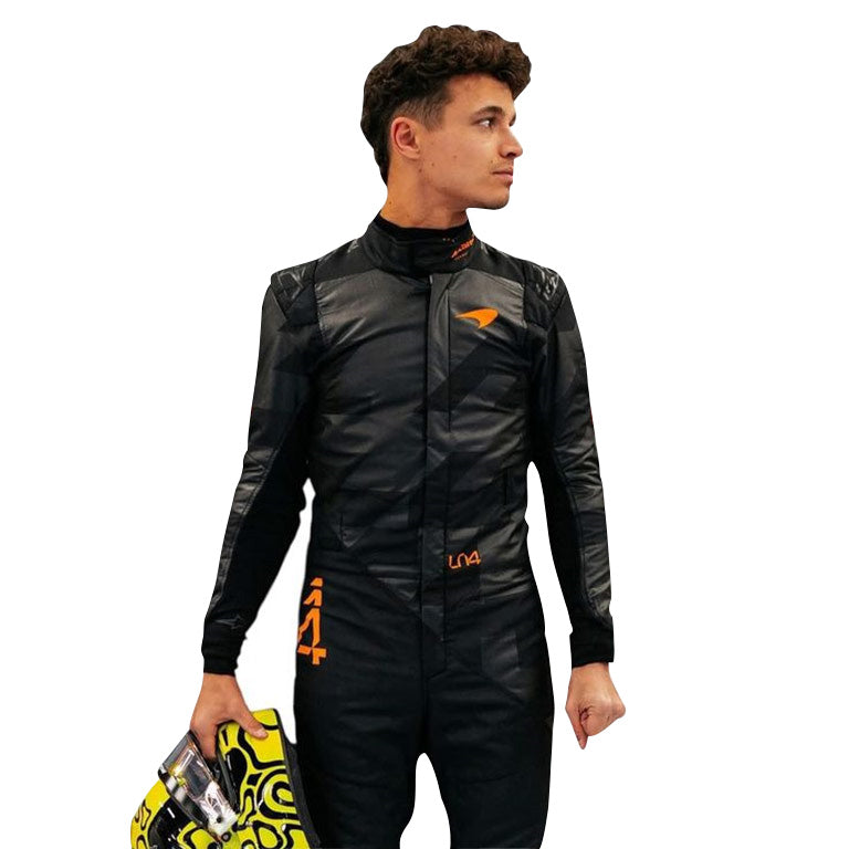 MCLAREN LANDO NORRIS 2025 STEALTH RACE SUIT by Dash Racegear - product view 1