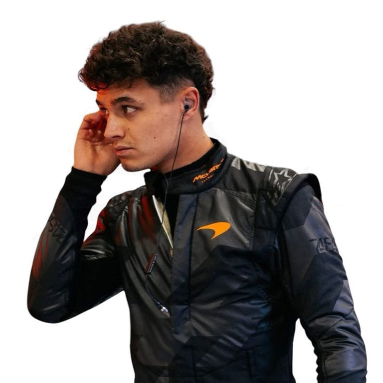 MCLAREN LANDO NORRIS 2025 STEALTH RACE SUIT by Dash Racegear - product view 4