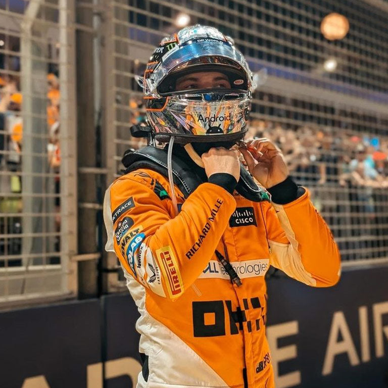 MCLAREN OSCAR PIASTRI 2024 SINGAPORE GP RACE SUIT by Dash Racegear - product view 3