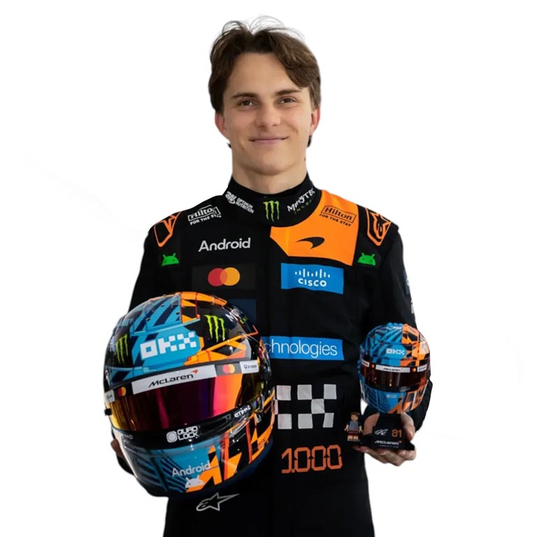 MCLAREN OSCAR PIASTRI MONACO GP 2026 by Dash Racegear - product view 3